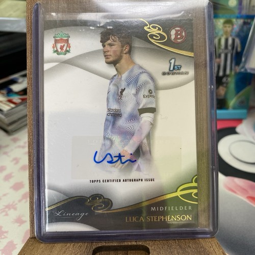 Luca Stephenson 2022 Topps Bowman Platinum