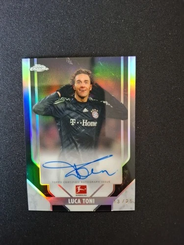 Luca Toni 2025 Topps Bundesliga Chrome /25
