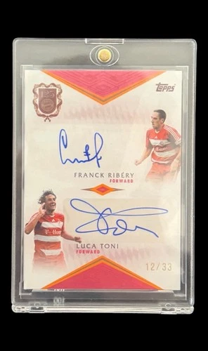 Luca Toni / Franck Ribéry 2024 Topps 125 anni Bayern Anniversary /49