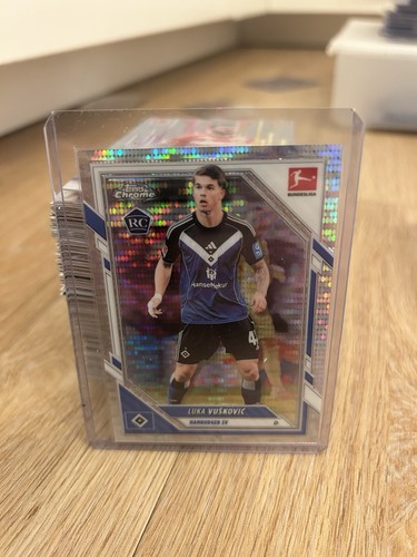 Luca Vuškovic 2025 Topps Chrome Refractor