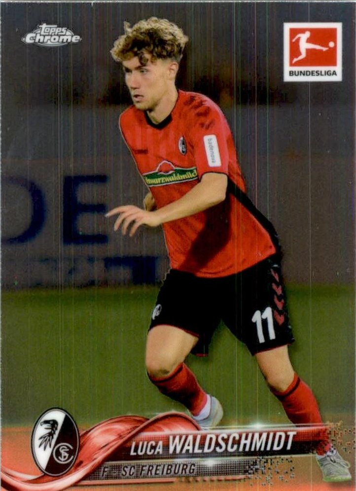 Luca Waldschmidt 2018 Topps Chrome Bundesliga 17