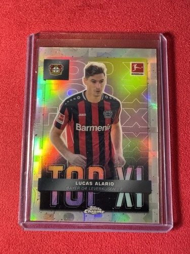 Lucas Alario 2021 Topps Chrome Bundesliga