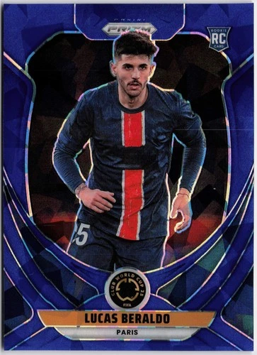 Lucas Beraldo 2025 Panini Prizm Blue Ice /175