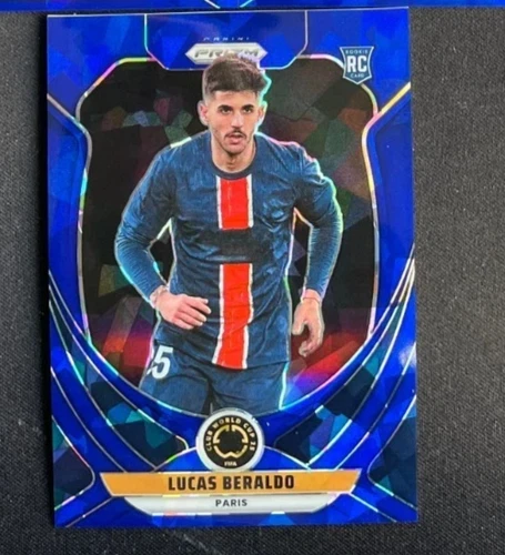Lucas Beraldo 2025 Panini Prizm Blue Ice /175