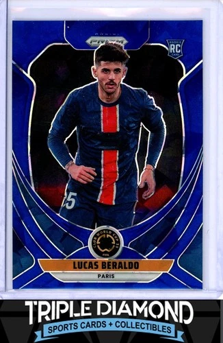Lucas Beraldo 2025 Panini Prizm Blue Ice Prizm /175