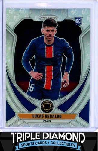 Lucas Beraldo 2025 Panini Prizm Club World Cup Silver Knight Prizm