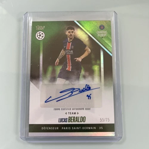 Lucas Beraldo 2025 Topps PSG Champions D'Europe /75