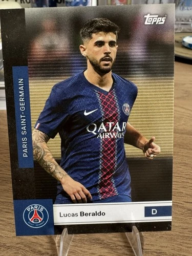 Lucas Beraldo 2025 Topps PSG Team Set