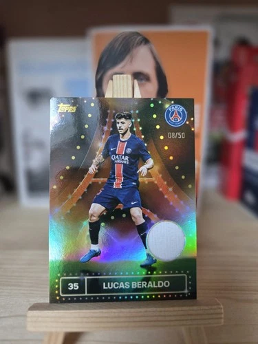 Lucas Beraldo 2024 Topps PSG Team Set /50
