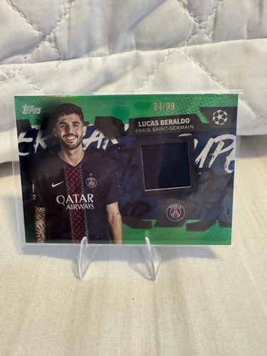Lucas Beraldo 2025 Topps UEFA Club Competitions 84/99