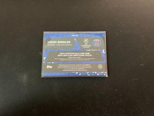 Lucas Beraldo 2025 Topps UEFA Club Fútbol