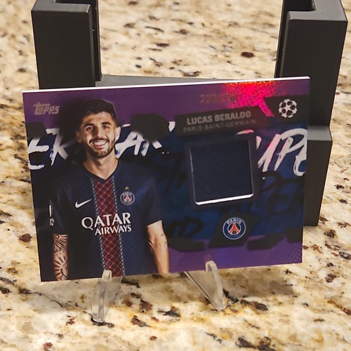 Lucas Beraldo 2026 Topps UEFA Superstar Purple Foil /250