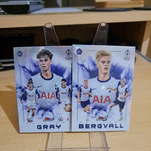 Lucas Bergvall and Archie Gray 2025 Topps Finest