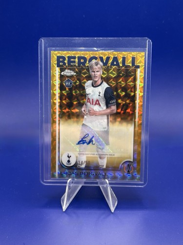 Lucas Bergvall 2024 Topps Chrome Gold Geometric /50