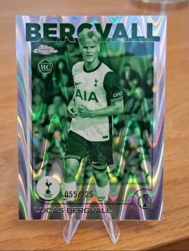 Lucas Bergvall 2024 Topps Chrome Night Vision Raywave /225