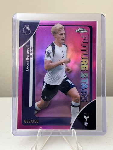 Lucas Bergvall 2025 Topps Chrome Pink Refractor /250