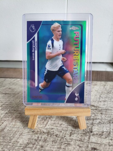 Lucas Bergvall 2025 Topps Chrome Premier League /299