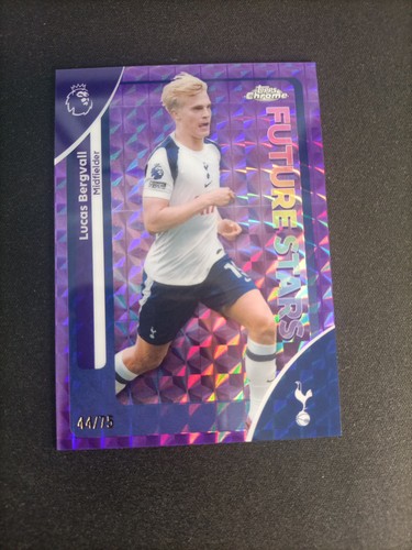 Lucas Bergvall 2025 Topps Chrome Purple Geometric /75