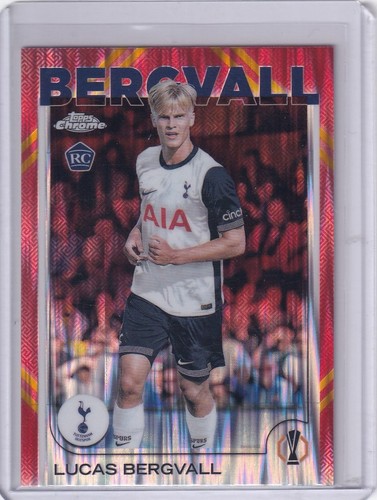 Lucas Bergvall 2024 Topps Chrome Red