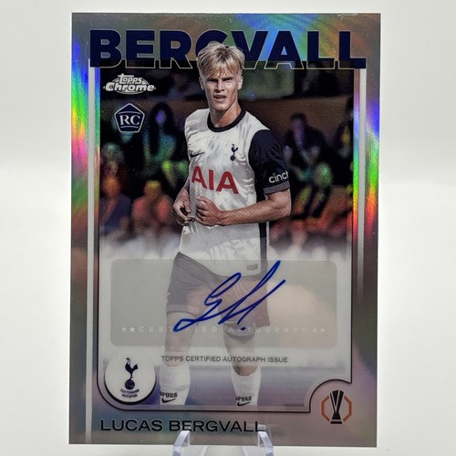 Lucas Bergvall 2024 Topps Chrome Refractor