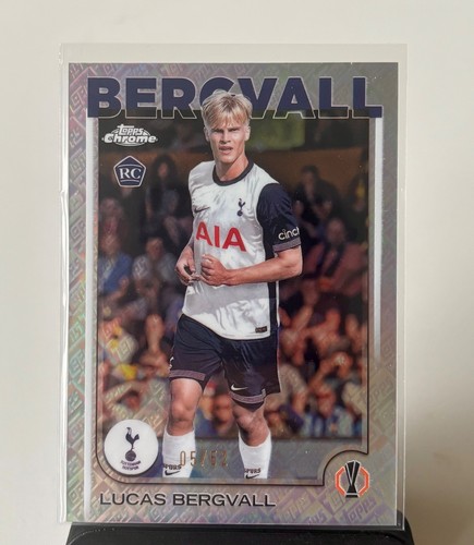 Lucas Bergvall 2024 Topps Chrome Topps Refractor /52