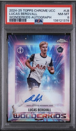 Lucas Bergvall 2024 Topps Chrome UEFA