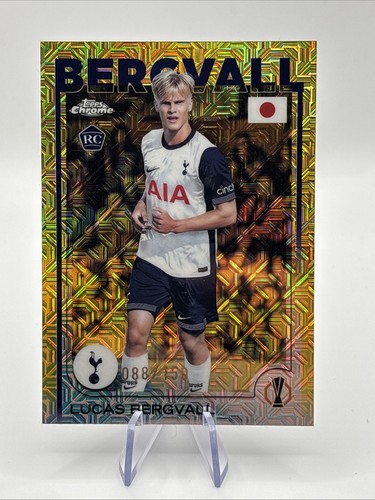 Lucas Bergvall 2024 Topps Chrome Yellow /150
