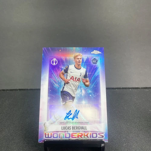 Lucas Bergvall 2024 Topps Cromo UEFA Champions Collection