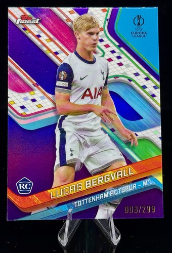 Lucas Bergvall 2024 Topps Finest /299
