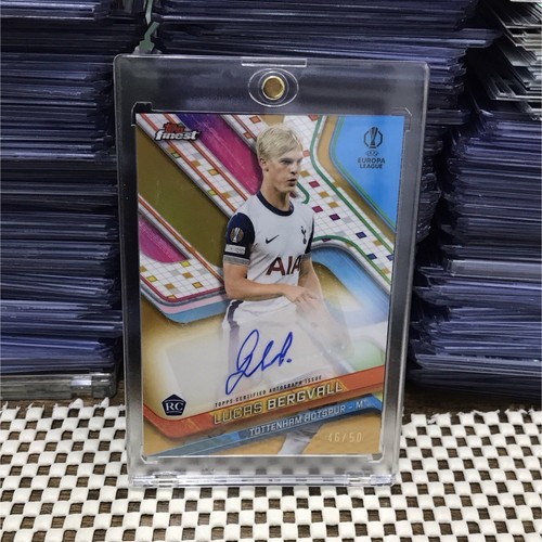 Lucas Bergvall 2024 Topps Finest /50