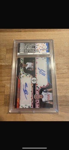 Lucas Bergvall 2024 Topps Finest Archie Gris Negro /10