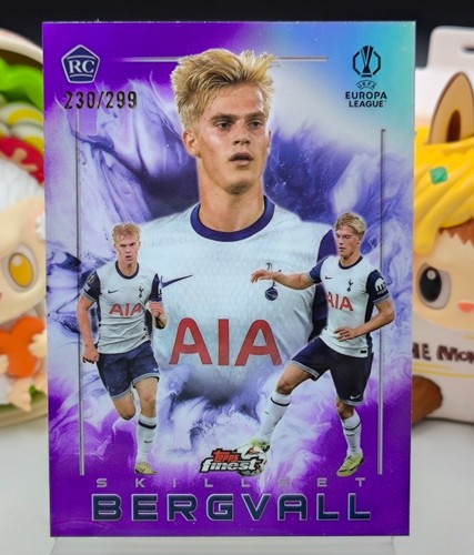 Lucas Bergvall 2024 Topps Finest Purple Refractor /299