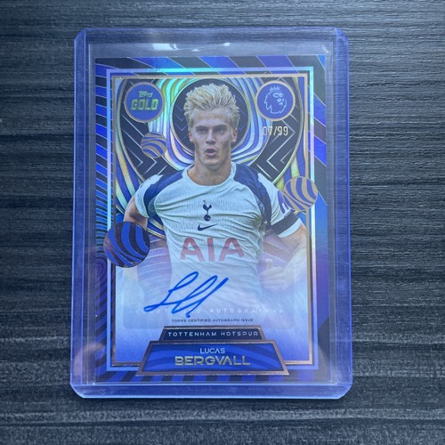 Lucas Bergvall 2025 Topps Gold Premier League Gold /99