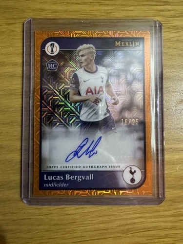 Lucas Bergvall 2024 Topps Merlin Chrome 16/25