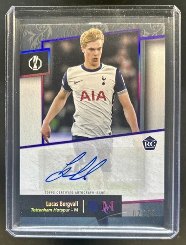 Lucas Bergvall 2024 Topps Museum Amethyst /99