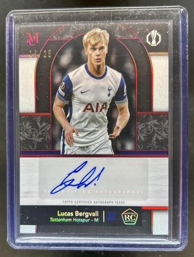 Lucas Bergvall 2024 Topps Museum Ruby /25