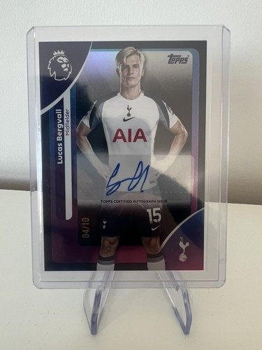 Lucas Bergvall 2025 Topps Premier League /10