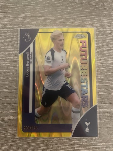 Lucas Bergvall 2025 Topps Premier League 2025/26 /275