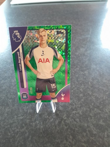 Lucas Bergvall 2026 Topps Premier League Sparkle /99