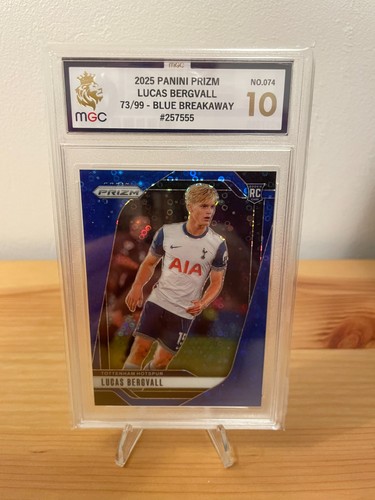 Lucas Bergvall 2025 Panini Prizm Blue Breakaway 73/99