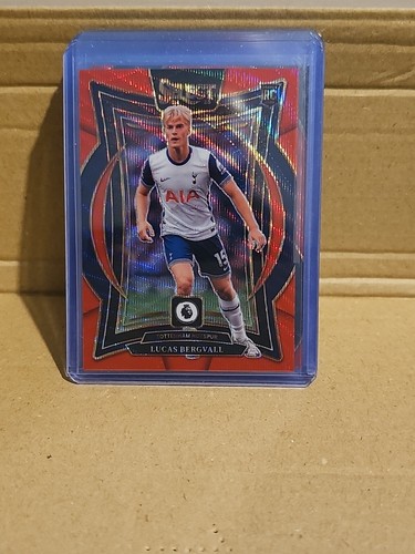 Lucas Bergvall 2024 Panini Select Red Prizm