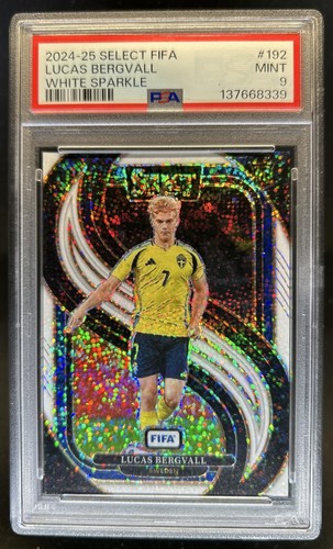 Lucas Bergvall 2024 Panini Select White Sparkle #192
