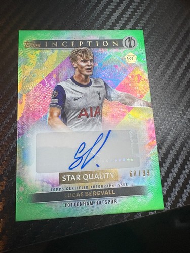 Lucas Bergvall 2024 Topps Inception UCC Green /99