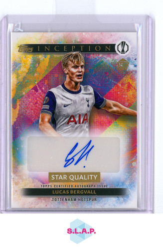 Lucas Bergvall 2024 Topps UEFA Club Competition