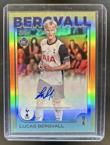 Lucas Bergvall 2024 Topps UEFA Gold Foilboard /50