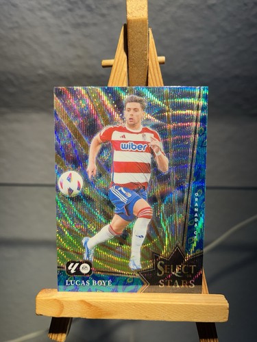 Lucas Boye 2023 Panini Select Blue Pulsar Prizm