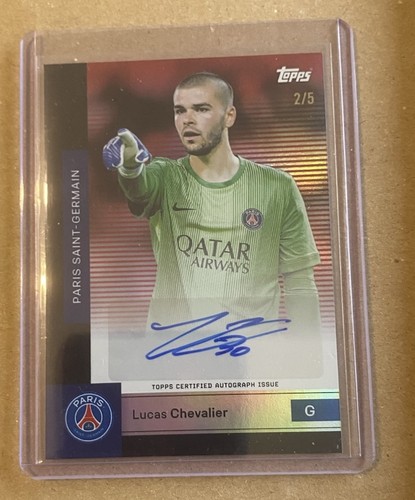 Lucas Chevalier 2026 Topps PSG Team Set /5
