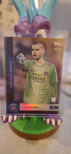 Lucas Chevalier 2025 Topps PSG Team Set /50