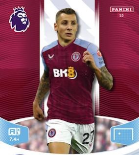 Lucas Digne 2024 Panini Adrenalyn XL Premier League