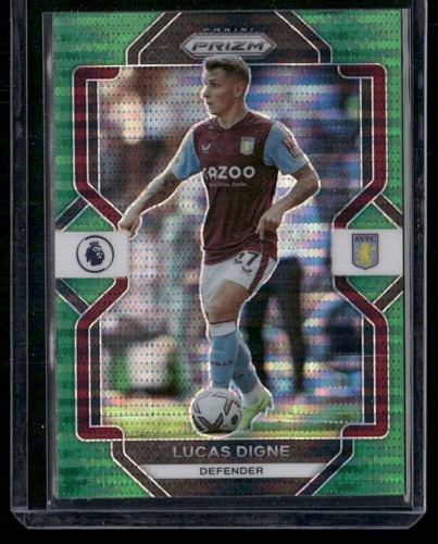 Lucas Digne 2022 Panini Prizm Choice Green